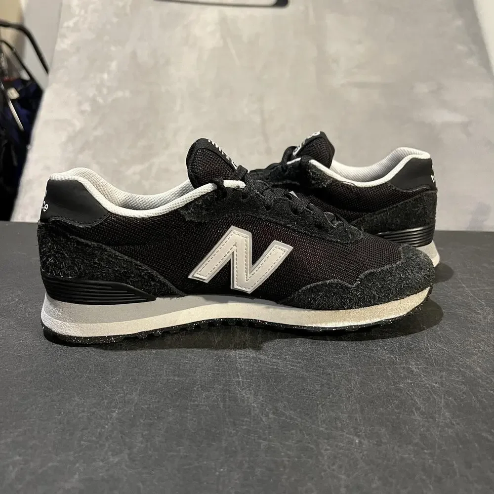 New Balance 515 Shoes Mens Size 8 D Black Low Top Athletic Sneakers ML515V2LK